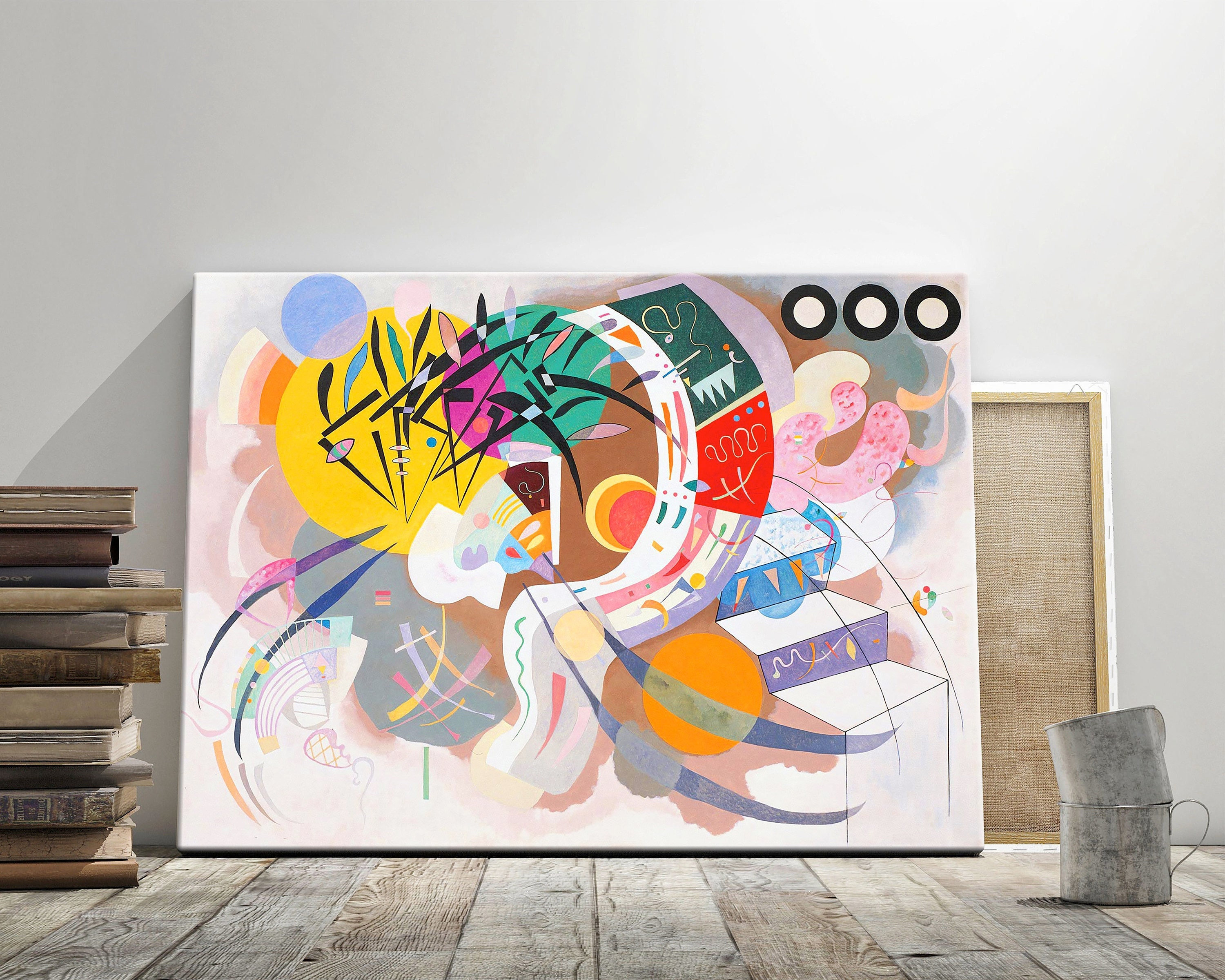 Dominant Curve by Wassily Kandinsky Art, Faimouse Painting