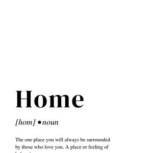 Home Sweet Home digital print