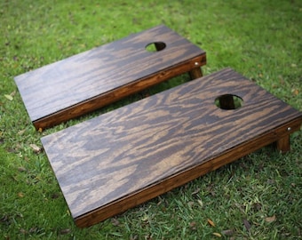 Cornhole Boards, Bean Bag Toss, Backyard Games, Cornhole Set, Cornhole, Corn Hole Boards, Wooden Cornhole Boards