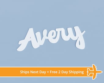 Custom ACRYLIC Name Sign, Ships Next Day - living room decor, party decoration, baby name sign, nursery decor