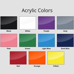 Custom Acrylic Cake topper - Wedding Decor, Birthday Cake Topper, Wedding Cake, Name Topper image 2