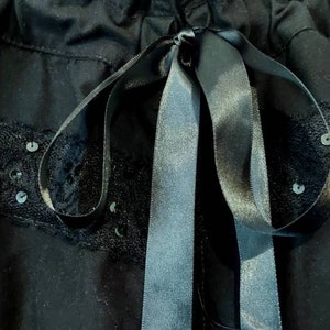 Black Gothic Lace Funeral Cape