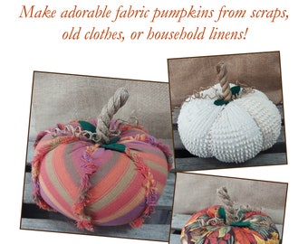 Printed Pumpkin Pattern and Tutorial
