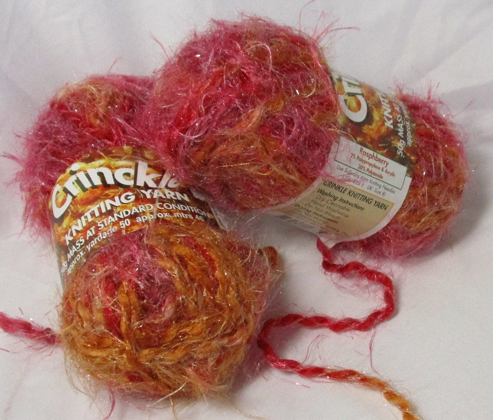 Sullivans Crochet & Knitting Yarn 50gm Orange : Sullivans International