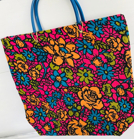 Hippie Flower Power Tote - image 2