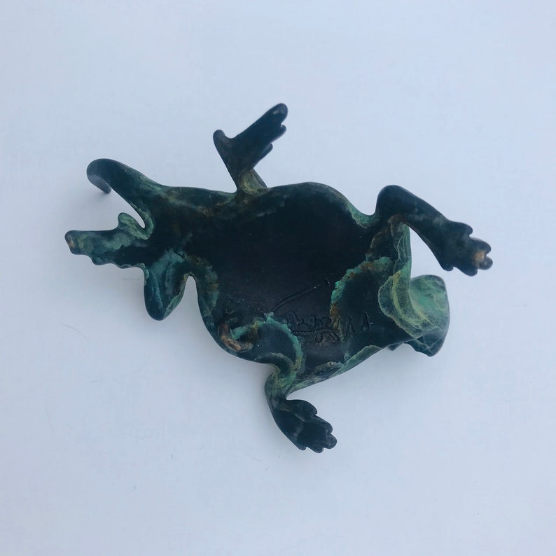 Bronze Sculpture Lizard Sculpture Cast Bronze Handmade Art Etsy