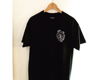 black and white graphic tee black and white graphic tee