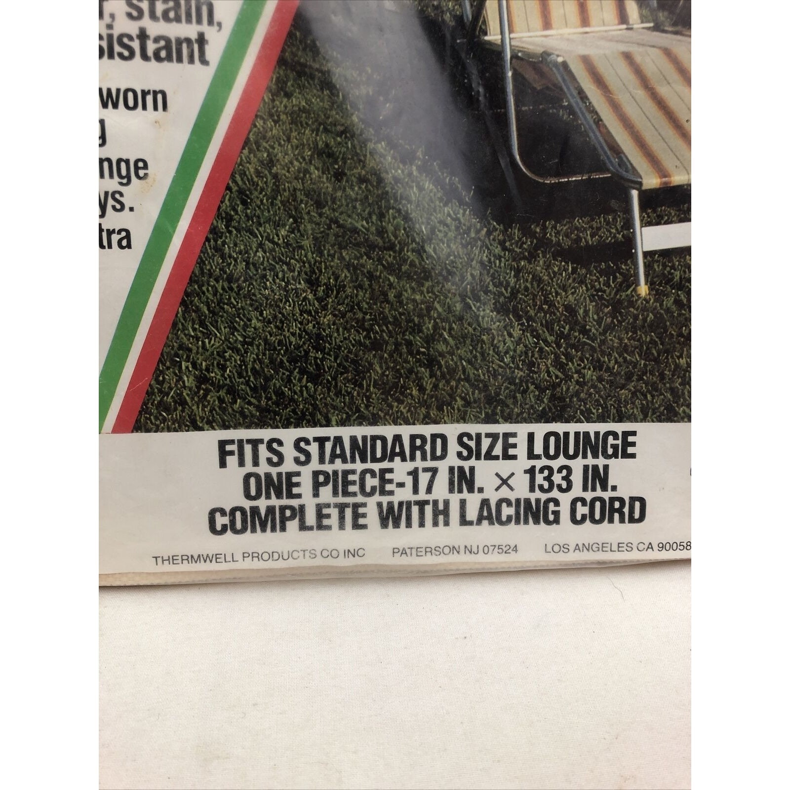 Chaise Lounge bing Renew Kit Vtg Frost King Cream Brown Rust Etsy