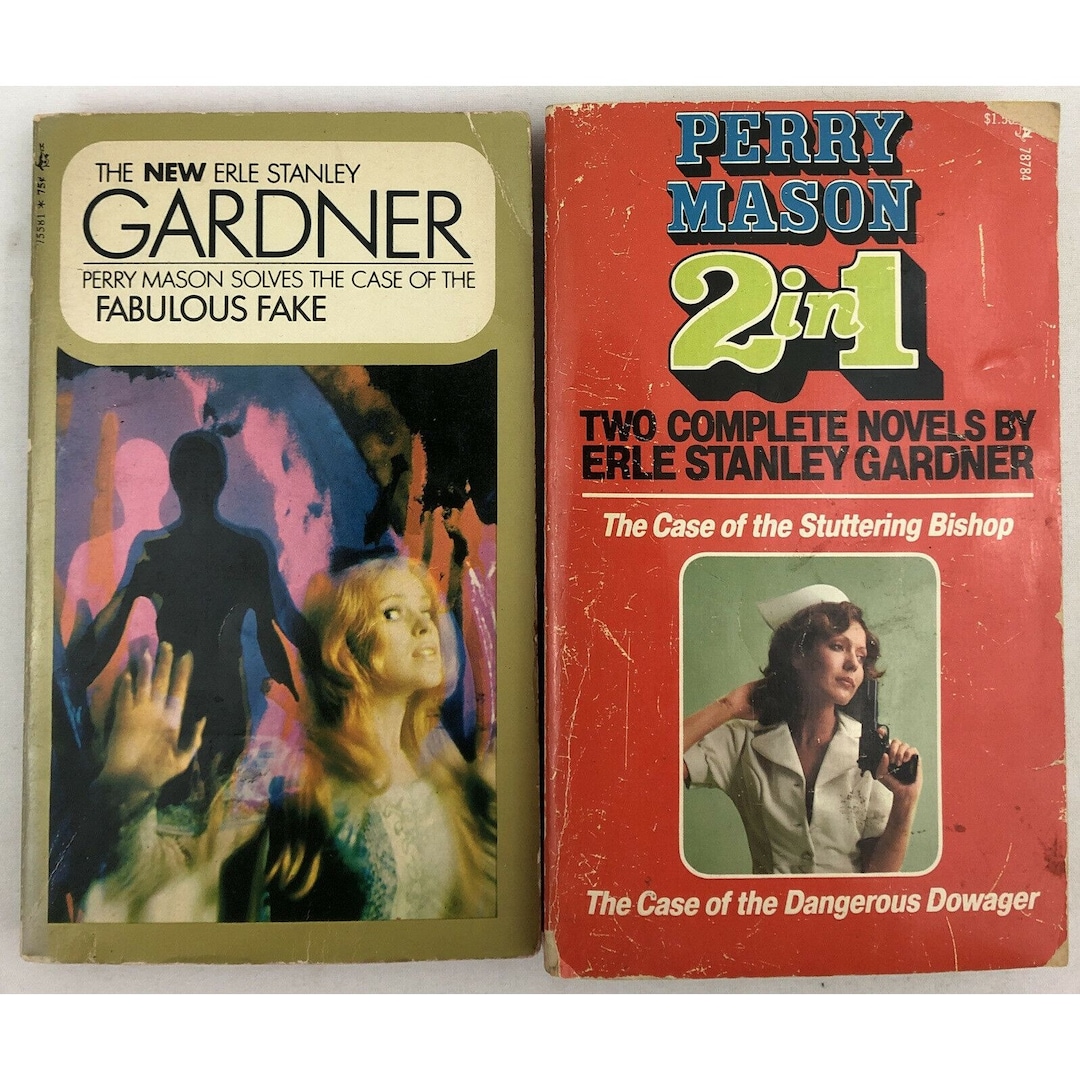 Erle Stanley Gardner Perry Mason Fabulous Fake Stuttering Bishop Dangerous  Dowag 