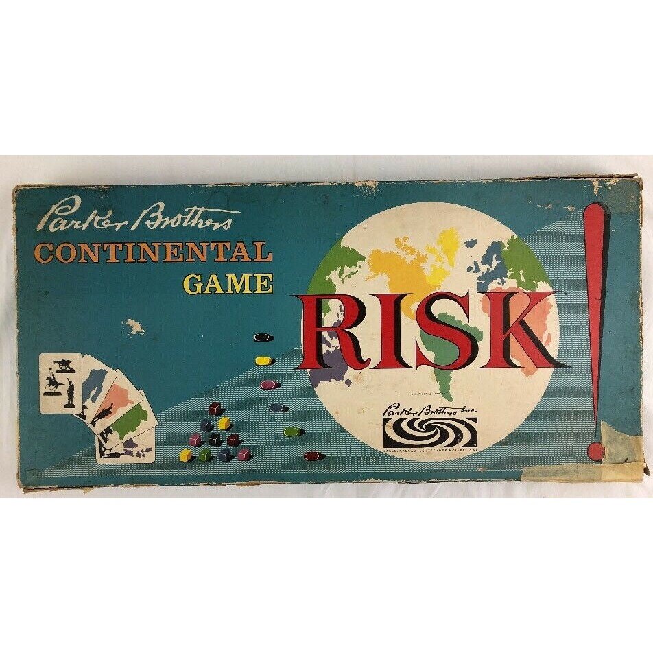 Vintage Risk Board Game Original Box Wood Wooden Pieces - Etsy.de