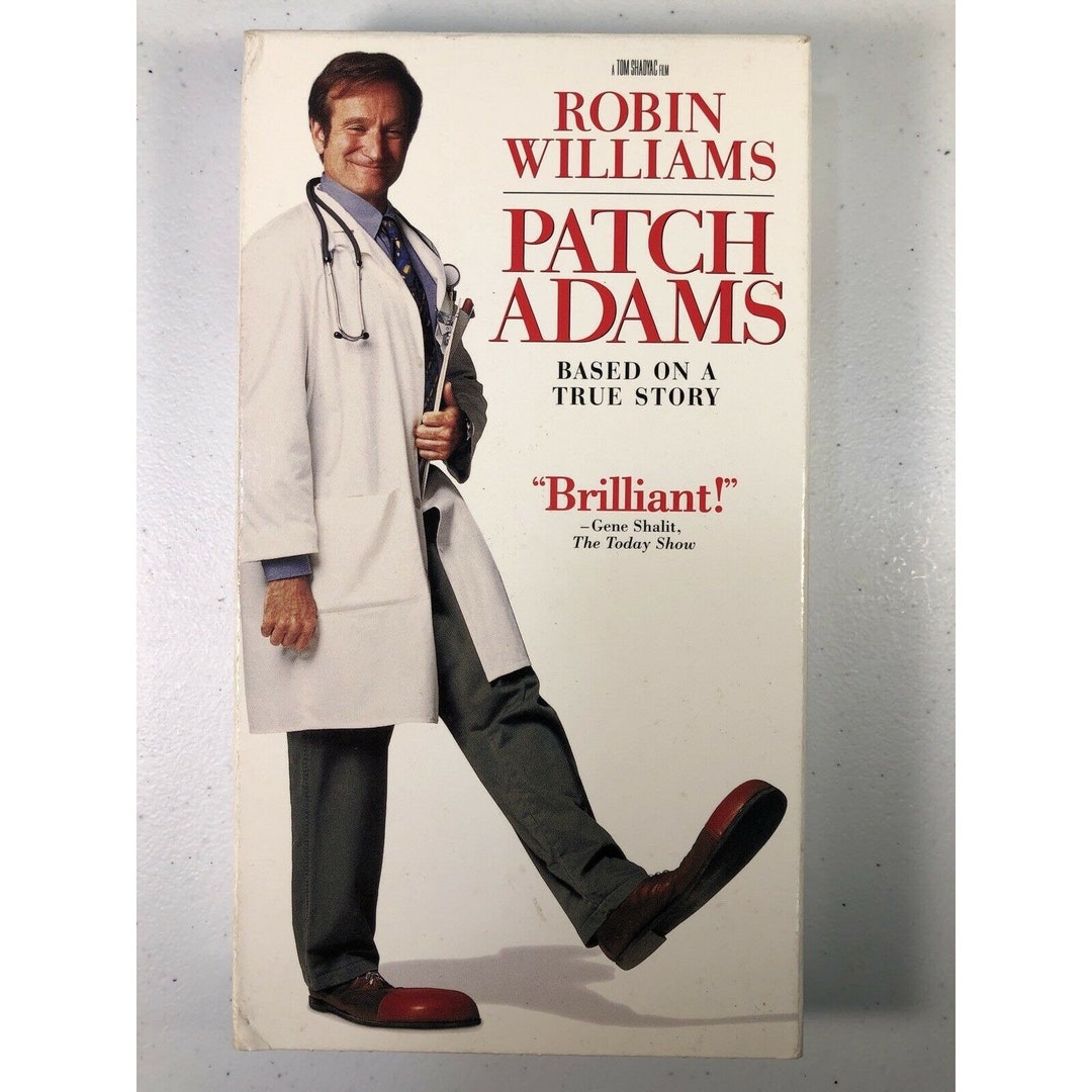 Patch Adams VHS, 1999 Robin Williams, Monica Potter Etsy