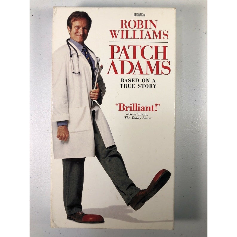 Patch Adams VHS, 1999 Robin Williams, Monica Potter image 1
