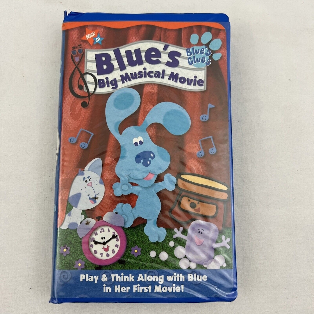 Blue's Clues Blue's Big Musical Movie Vhs