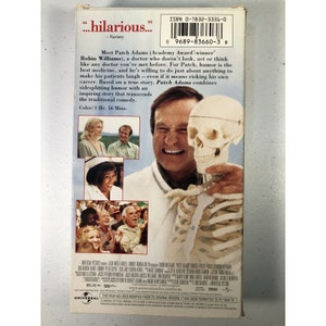 Patch Adams VHS, 1999 Robin Williams, Monica Potter image 2