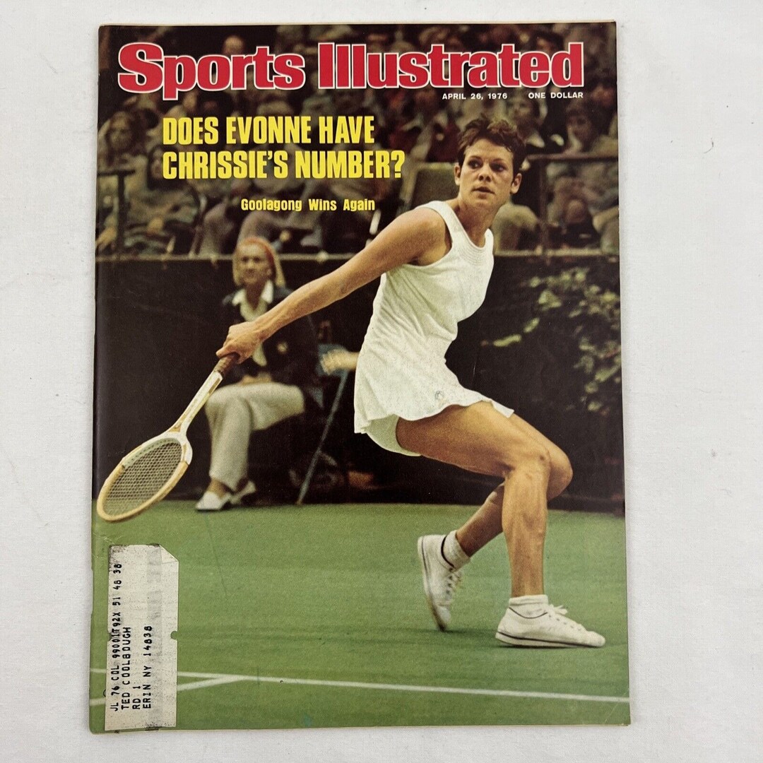 1976 Sports Illustrated April 26 Tennis Women's Evonne Chrissie's