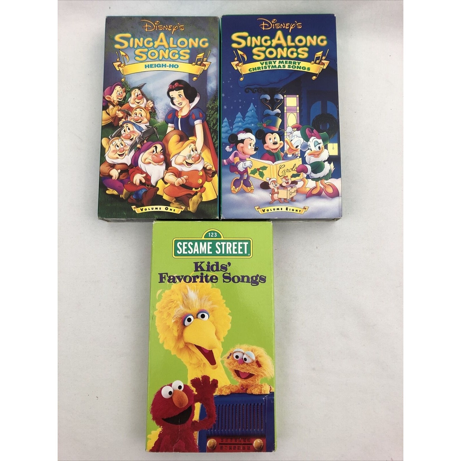 Sesame Street Vhs Lot