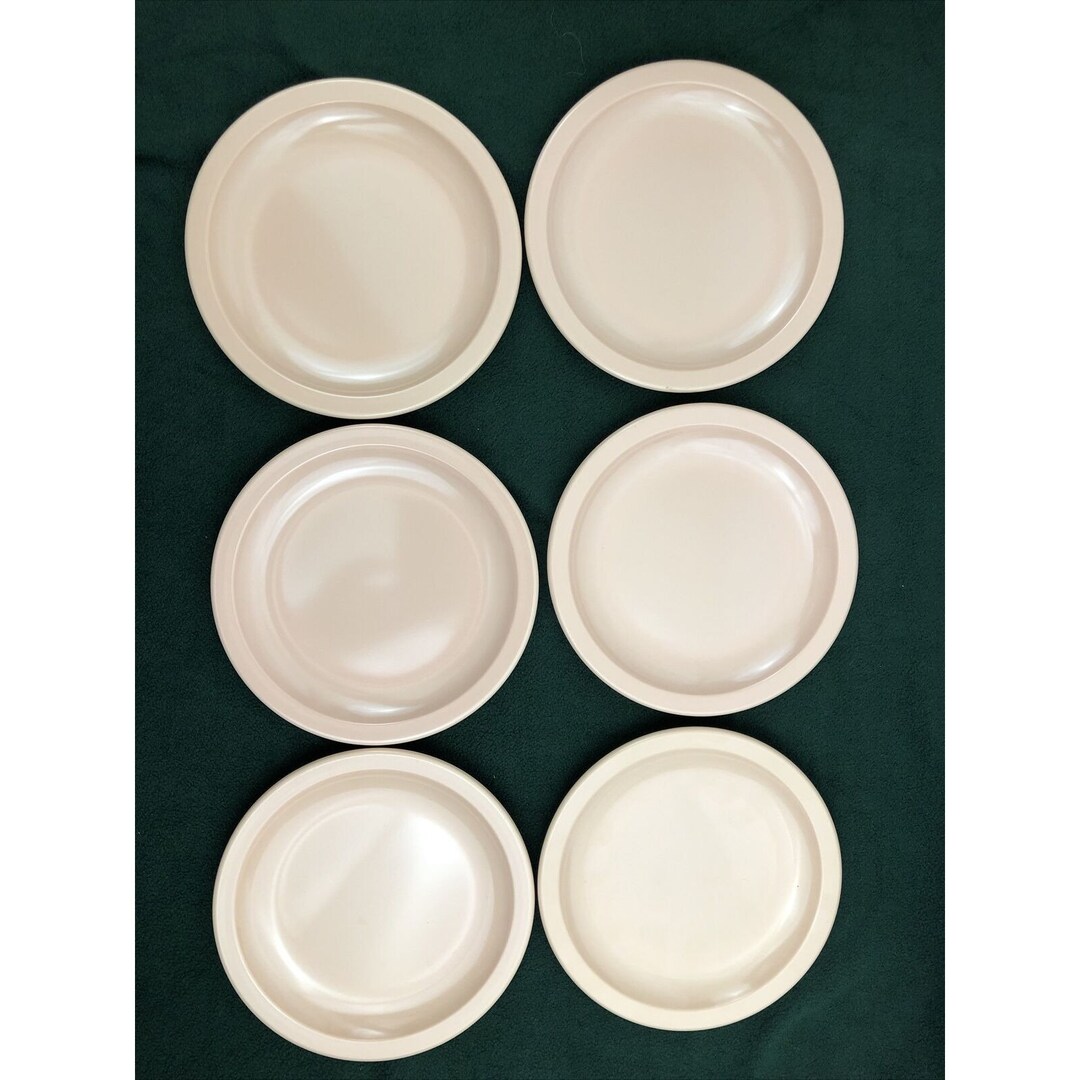 Vintage Set OF 6 DALLAS WARE Texas Ware 13B Melamine Plates Etsy