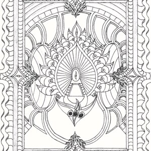 Pineal Activation Mirror 8x10&quot; Fine Art Print