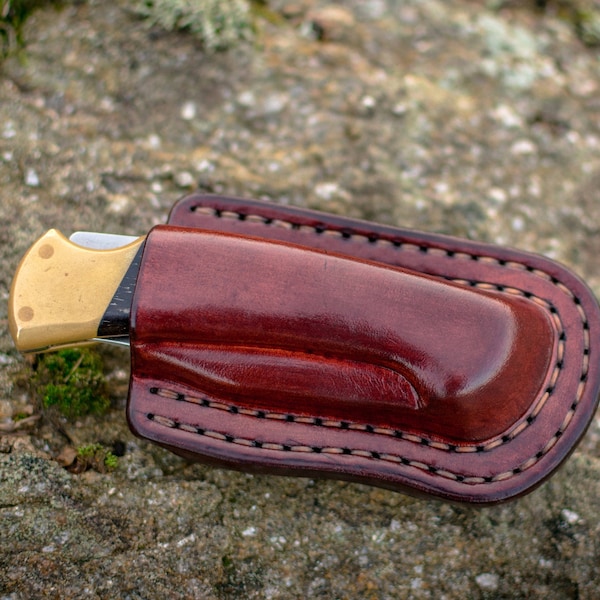 Double Knife Sheath Etsy