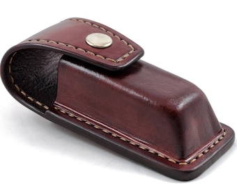 Leather Case for Victorinox Work Champ, Handmade with Belt Loop