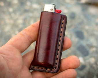 Rosen Kreuz】Leather lighter case Rosen Kreuz】Leather