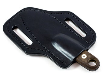 Etui à crêpes en cuir fait main pour couteau Esee Izula 2