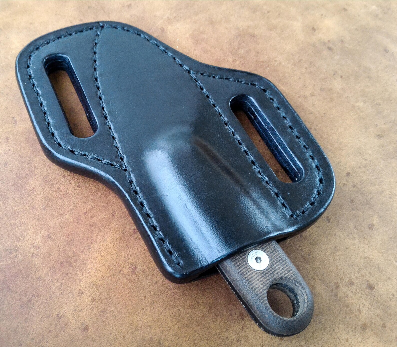 Pancake Leather Sheath for Esee Izula 2 Custom Leather Knife Etsy