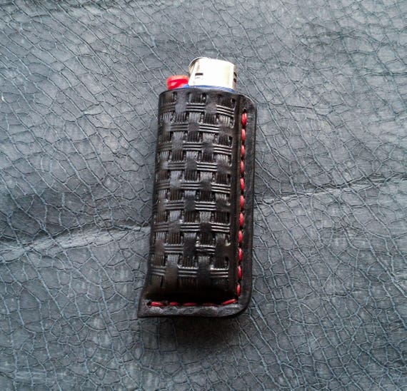 Surakey 2 custodie per accendini vintage, in metallo con incisione retrò, per mini accendini BIC, riutilizzabili, per accendini e accendini