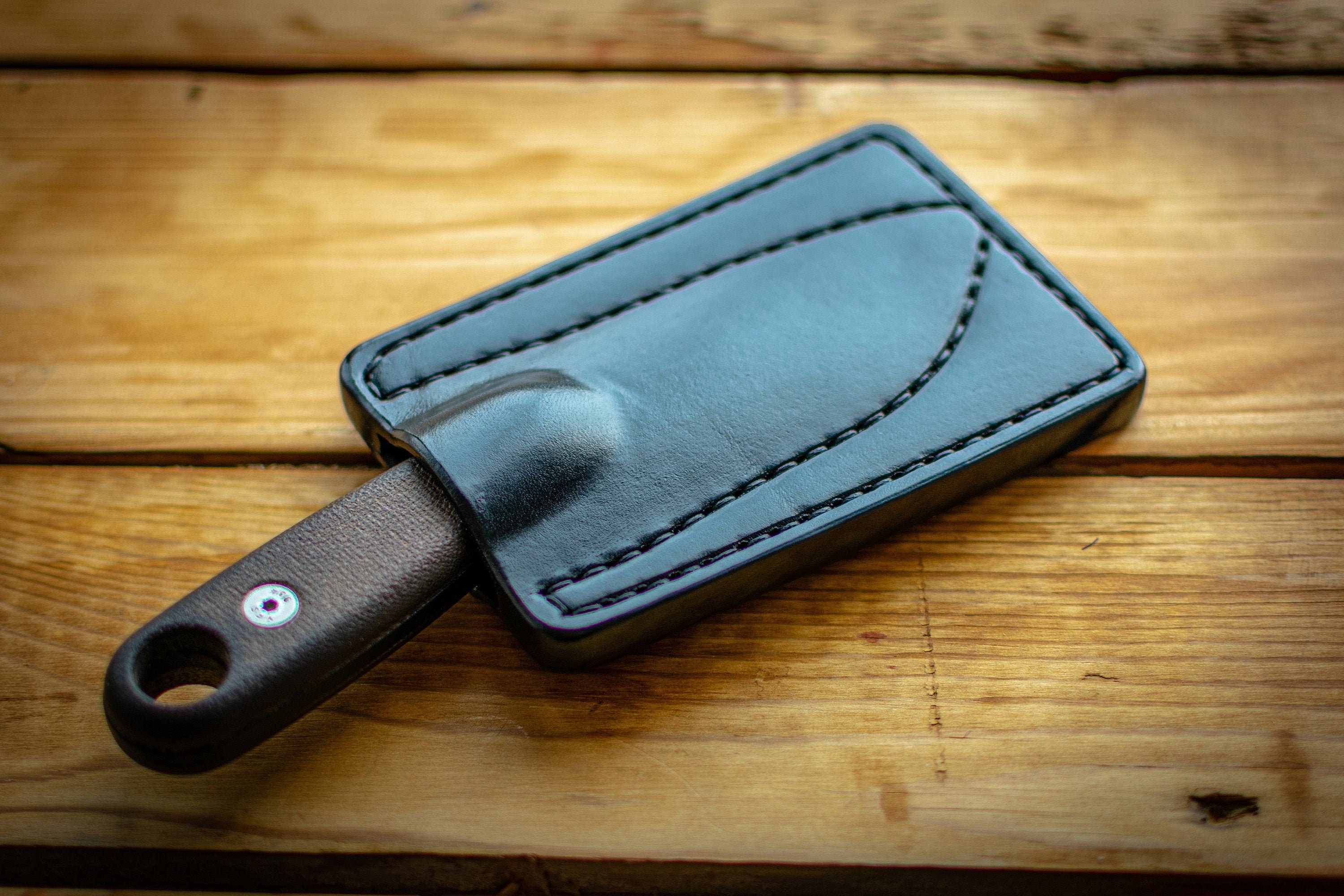 Pocket Leather Sheath for Esee Izula 2 Fixed Knife Pouch Etsy