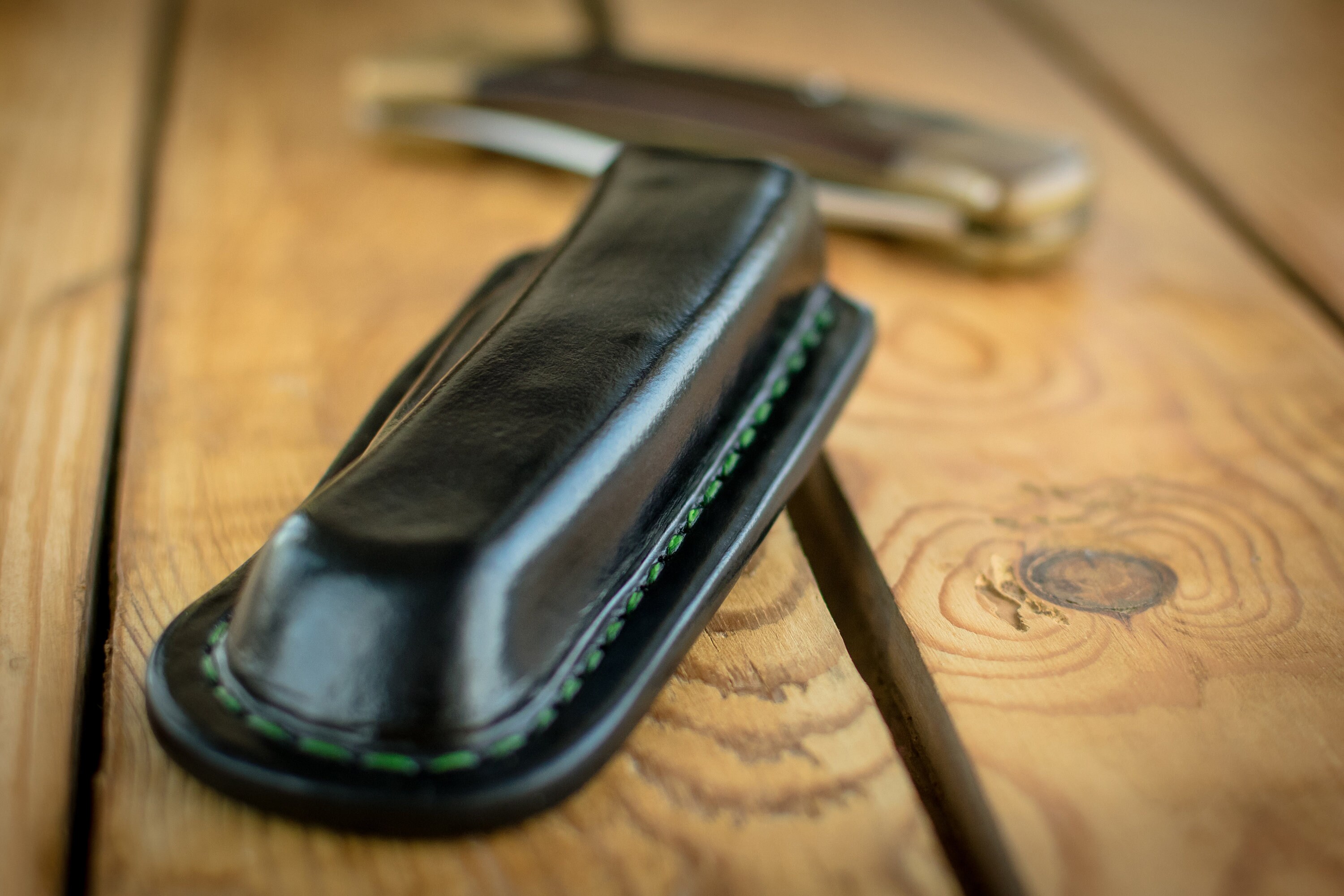 Custom Leather Sheath for Buck 110 Folding Hunter Friction Etsy Canada