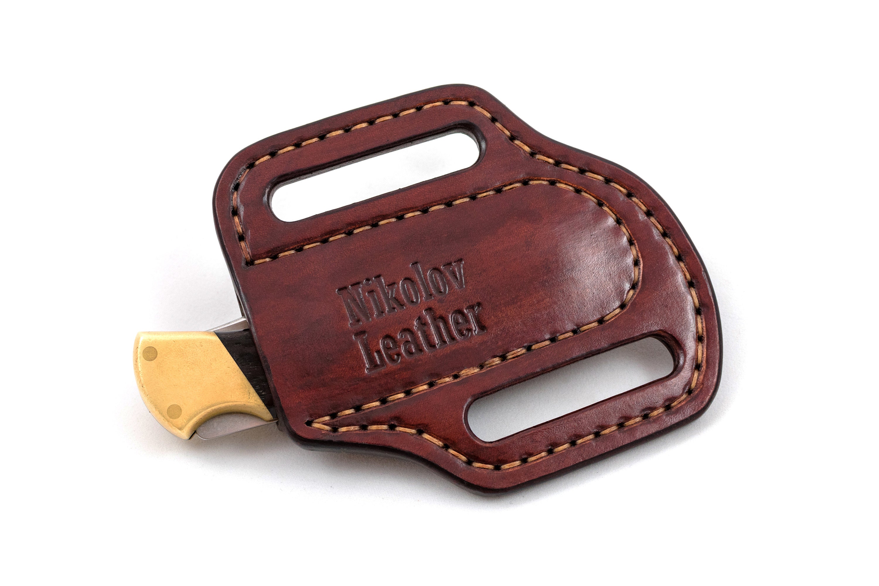 Pancake Leather Sheath Made for Buck 112 Ranger Custom Etsy