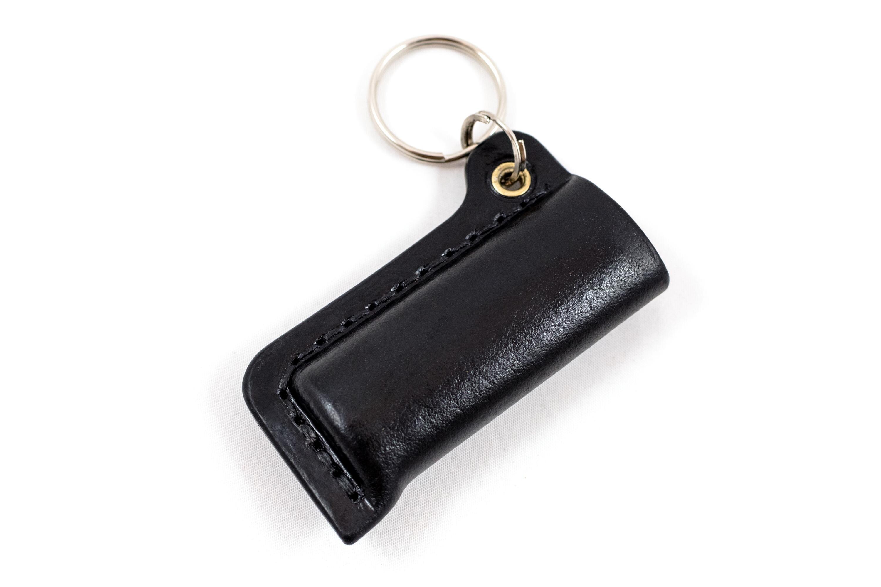キーホルダー・キーリング [COMFORT] Logo Lighter Case Key Ring Lighter Holder, Keychain Lighter, Gift for Him, Smoker
