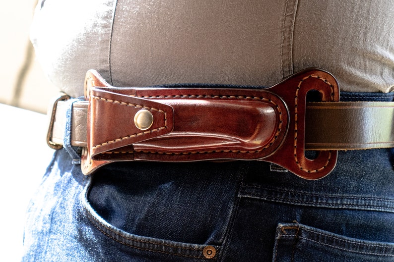 Horizontal Pancake Sheath for Buck 112 Ranger Custom Knife Etsy