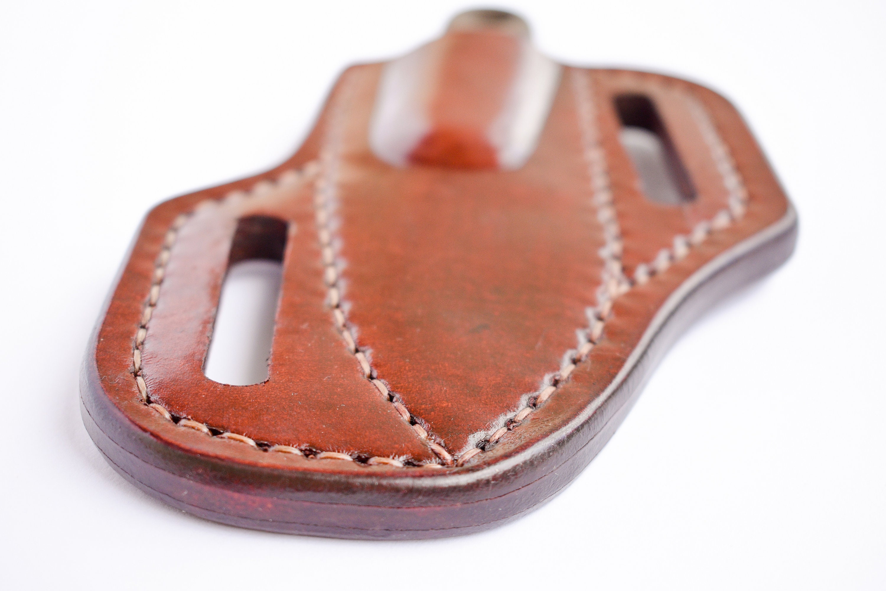 Pancake Leather Sheath Made to Fit Esee Izula 2 Custom Etsy