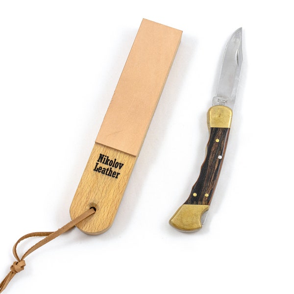 Leather Strop Chisel Etsy