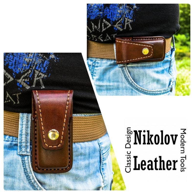 Unicarry leather case for Leatherman Wave leather pocket