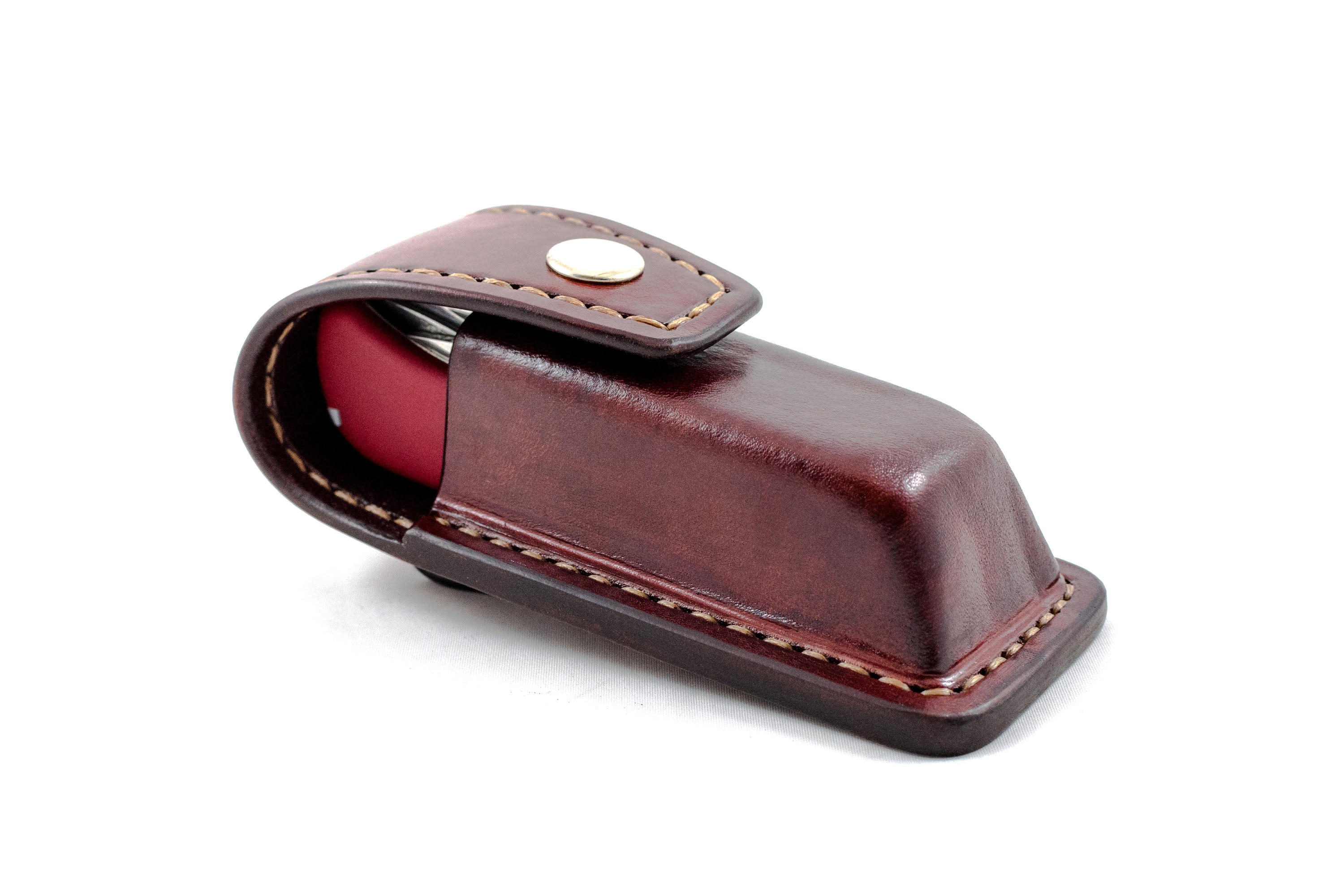 Victorinox Work Champ にフィットするレザーケース、ベルト