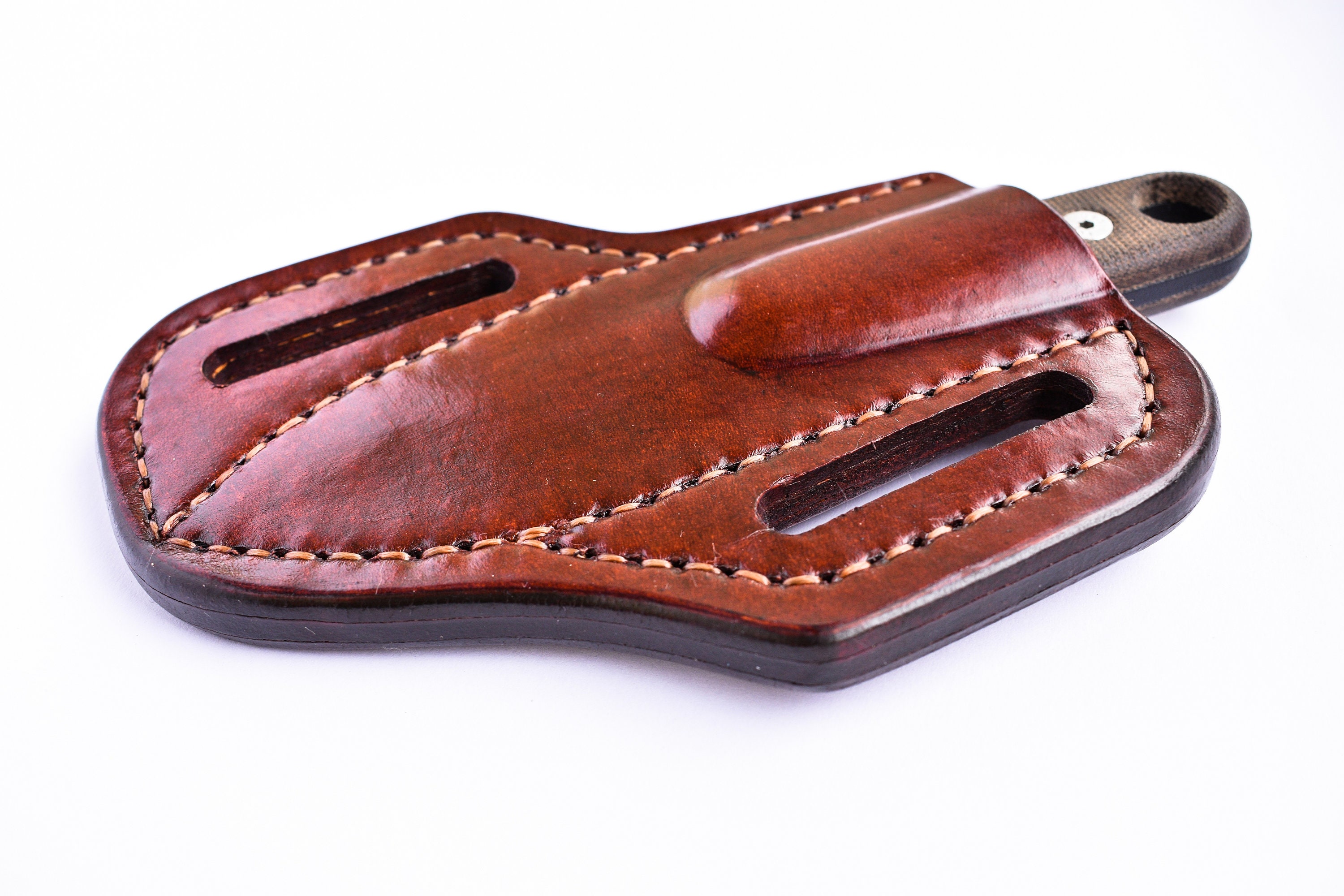 Pancake Leather Sheath Made to Fit Esee Izula 2 Custom Etsy Canada