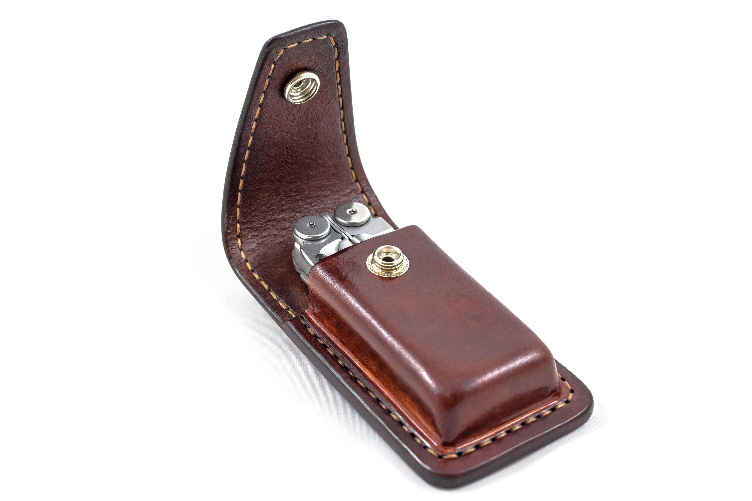 Belt clip leather sheath for Leatherman Wave leather pocket Etsy