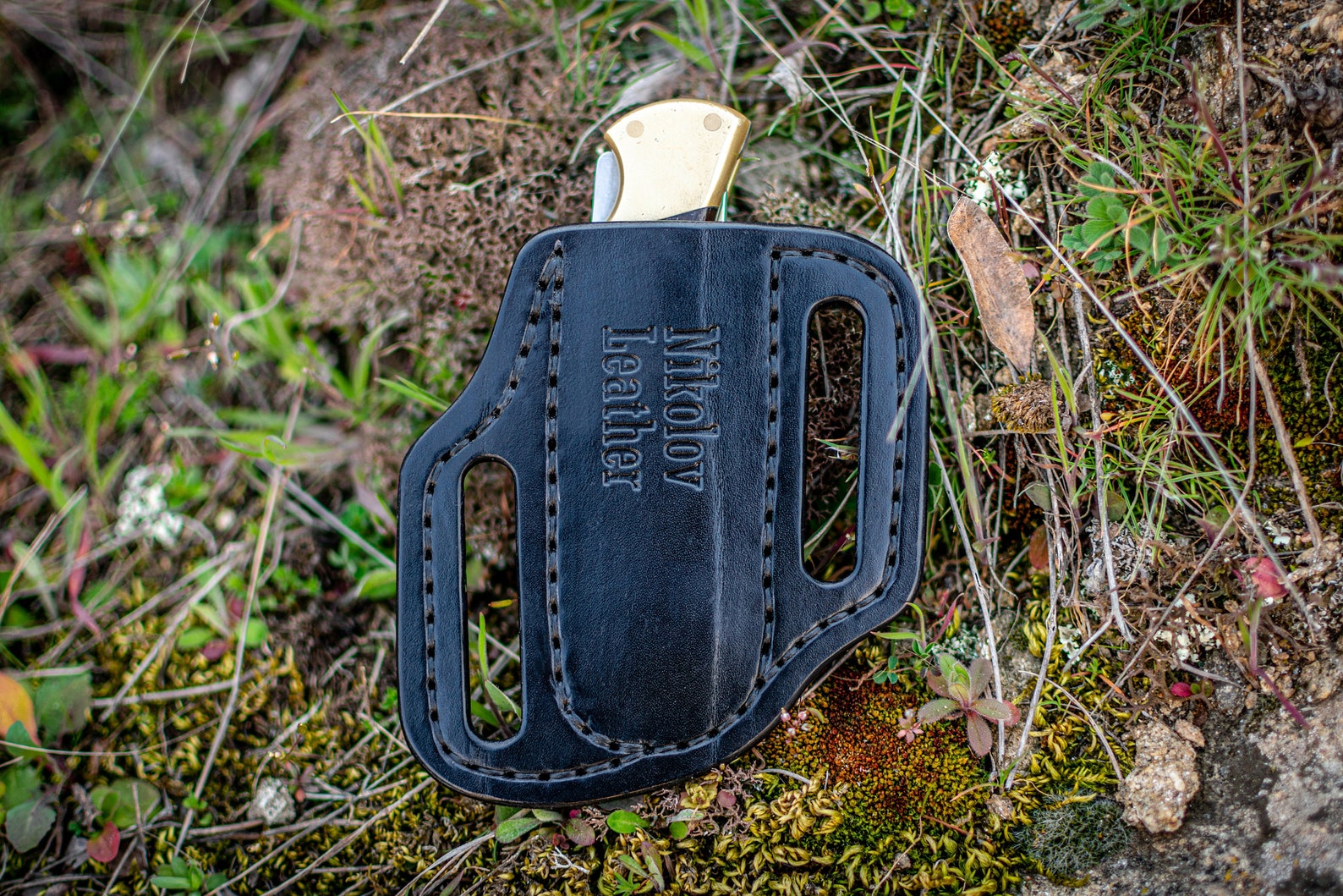 Pancake Leather Sheath for Buck 112 Knife Custom Leather Etsy