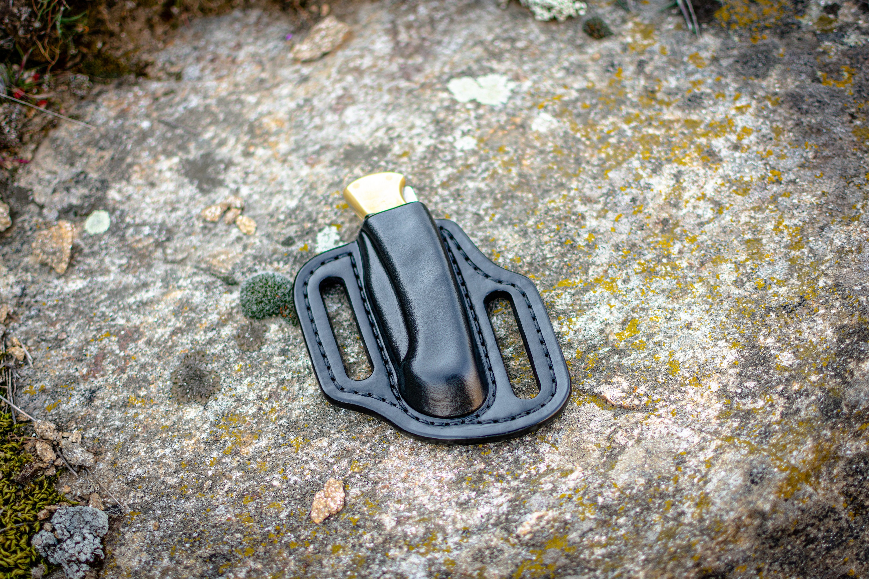 Pancake Leather Sheath for Buck 112 Knife Custom Leather Etsy