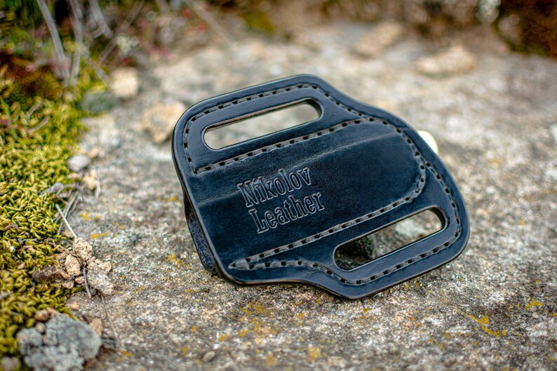 Pancake Leather Sheath for Buck 112 Knife Custom Leather Etsy