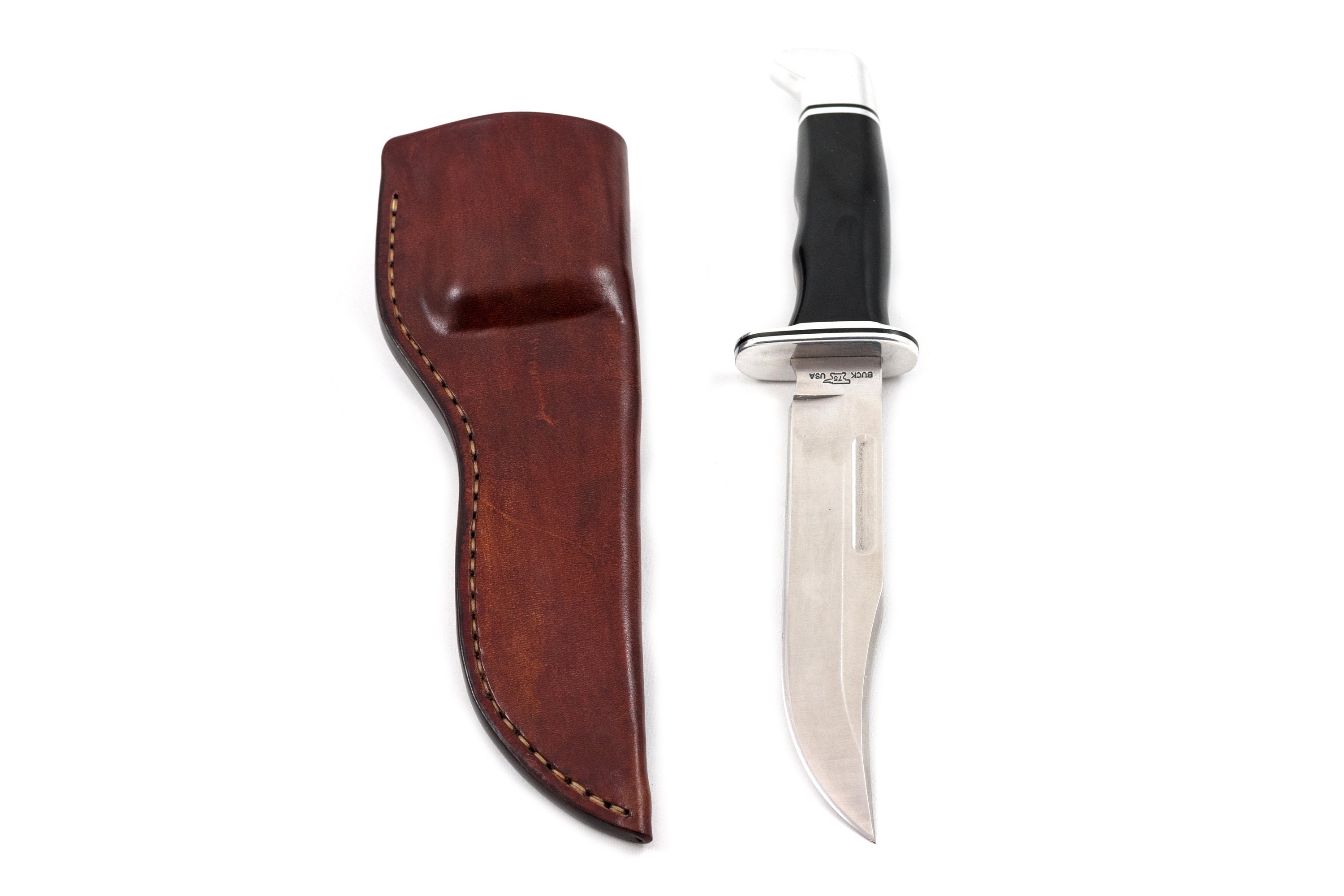 YZ-0253】BUCK バック 119 119X シースナイフ レザーシース 全長270mm