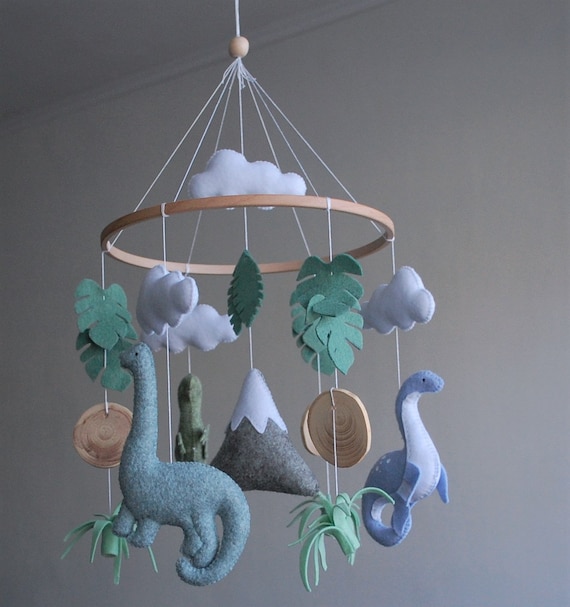 Baby mobile sale dinosaur