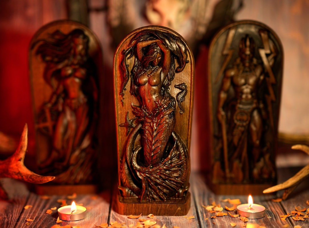 Yemaya Statue, Yemanjà Iemanja Jemanja Santería Yoruba Haitian Voodoo