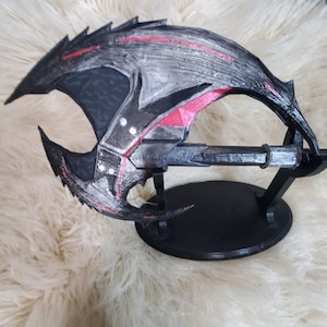 The Elder Scrolls V Skyrim Daedric War Axe