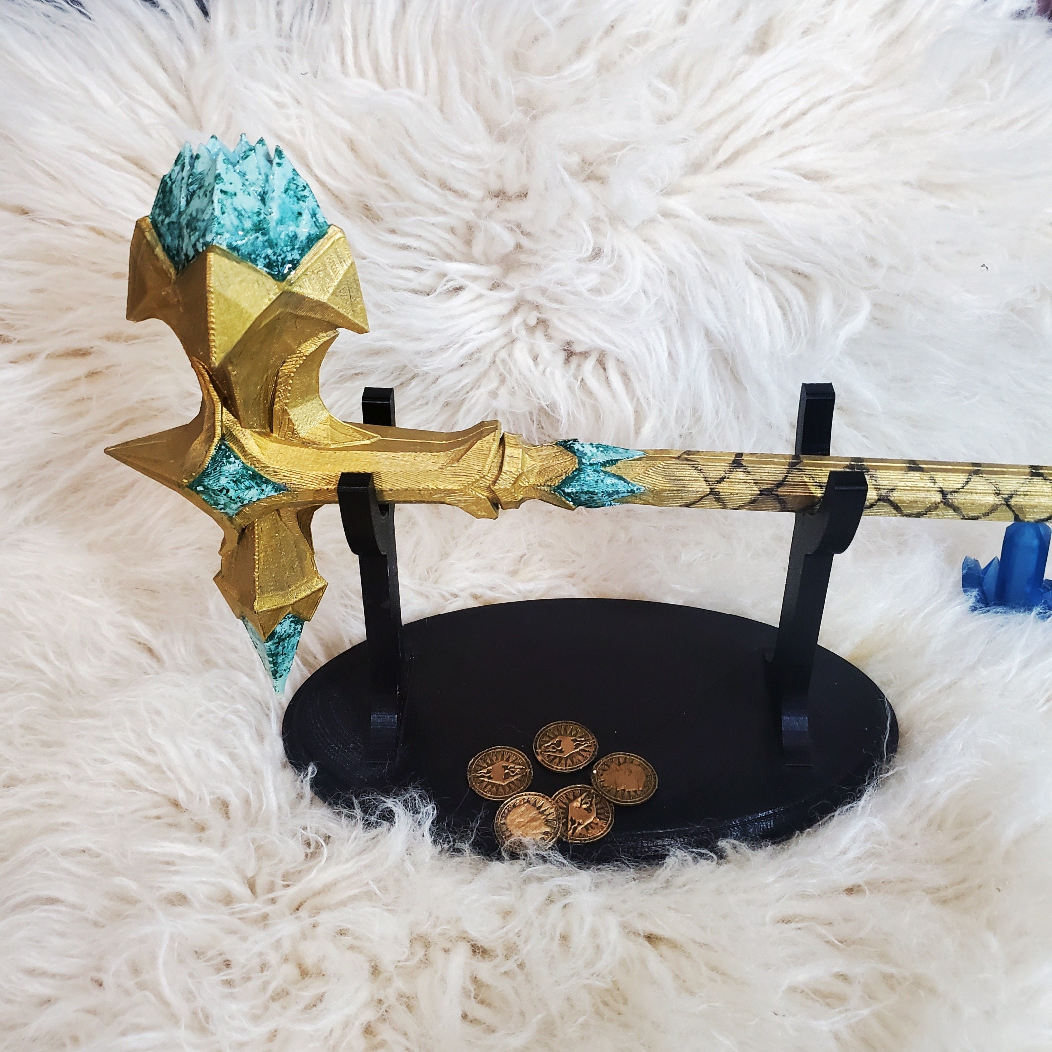 Elder Scrolls Skyrim Glass Warhammer / Glass Weapons / Cosplay / Halloween  - Etsy Finland
