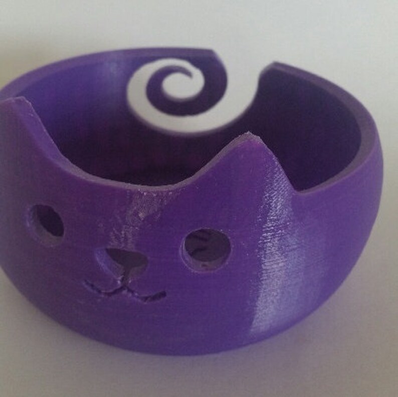 Cat Yarn Bowl Etsy