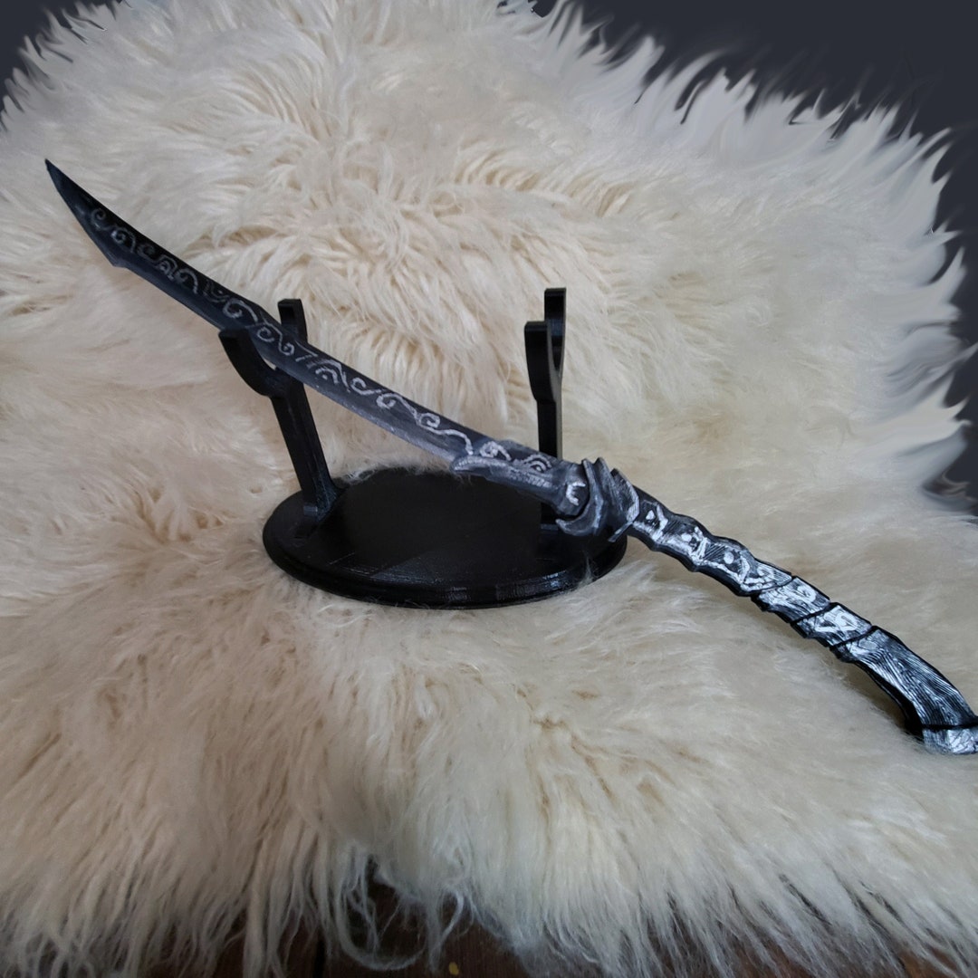 The Elder Scrolls V Skyrim Ebony Greatsword Etsy