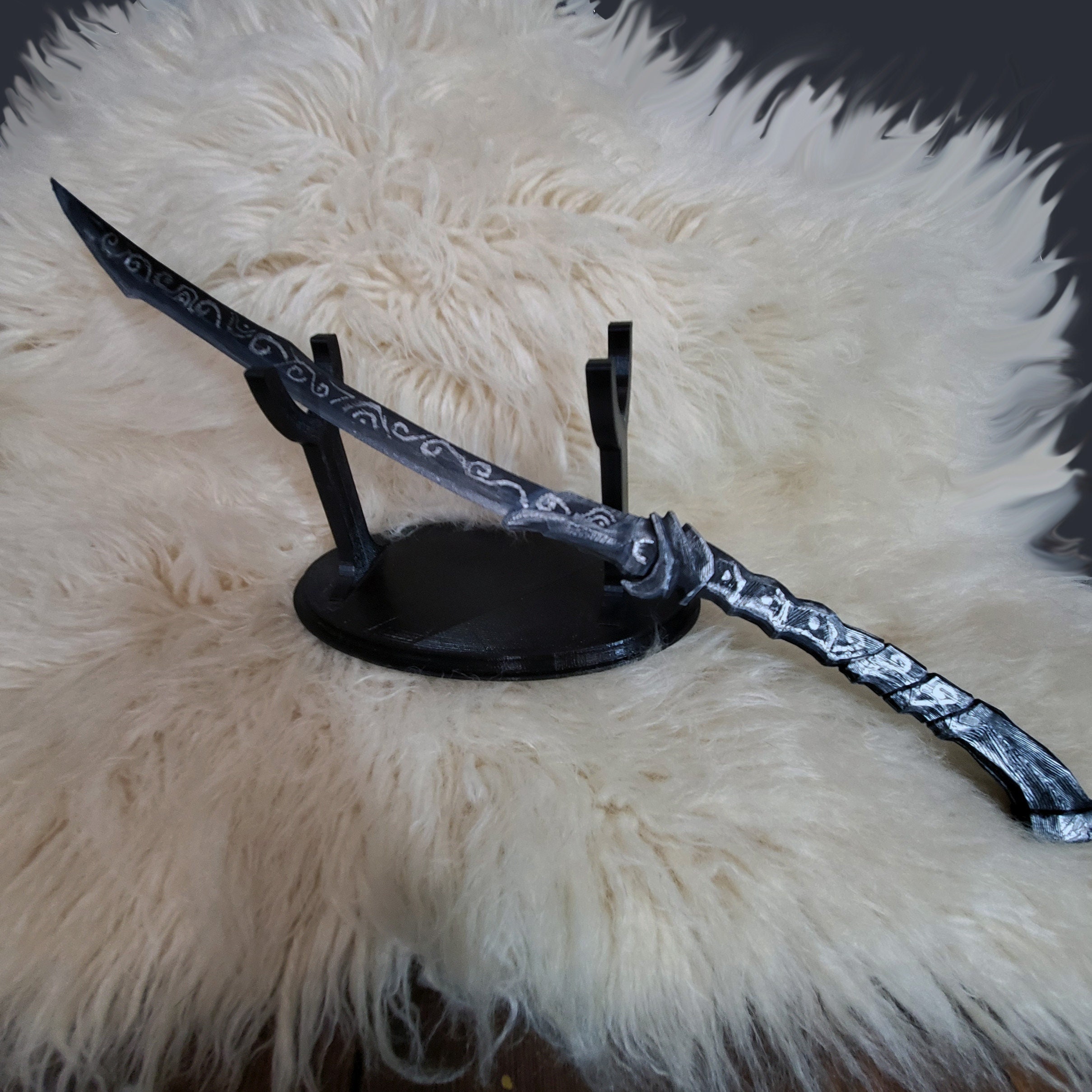 The Elder Scrolls V Skyrim Ebony Greatsword - Etsy